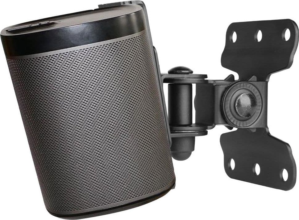 Supporto da Muro Regolabile per Diffusore Sonos Play 1 nero