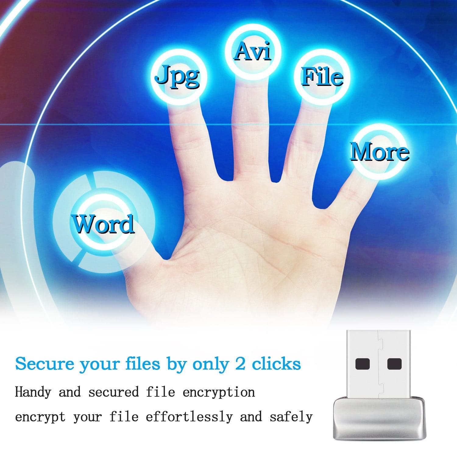 Lettore di Impronte Digitali Fingerprint USB 2.0 con Sensore a 360 gradi in Lettori schede di memoria esterni Scontolo.net - Potenza, commercioVirtuoso.it