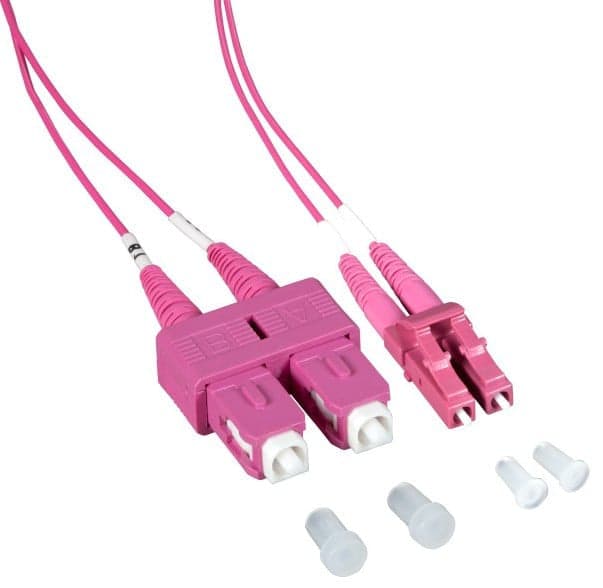 Cavo Fibra Ottica Multimodale OM4 SC/LC 50/125 10 m in  Scontolo.net - Potenza, commercioVirtuoso.it