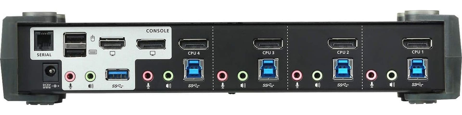 Switch KVMP 4K DisplayPort a 4 porte MST USB3.0, CS1924M in  Scontolo.net - Potenza, commercioVirtuoso.it