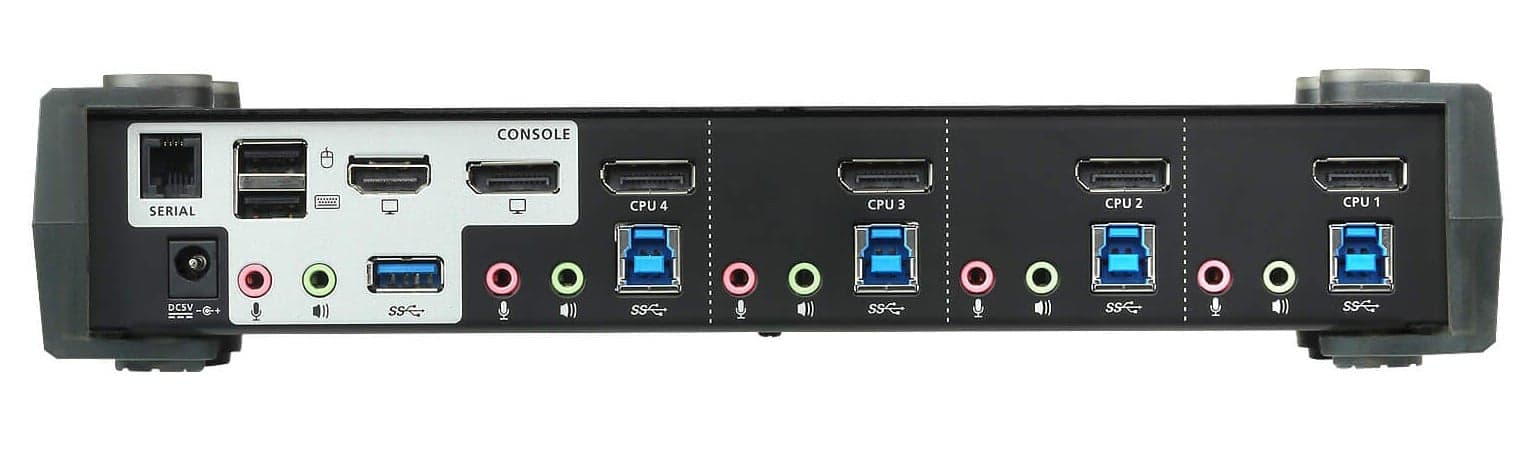 Switch KVMP 4K DisplayPort a 4 porte MST USB3.0, CS1924M in  Scontolo.net - Potenza, commercioVirtuoso.it