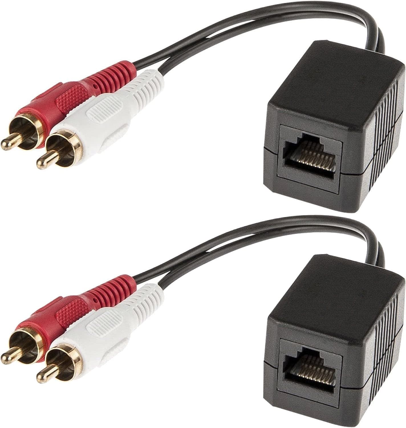 Convertitore Extender Audio RJ45 Cat.5 2xRCA in Connettori RCA Scontolo.net - Potenza, commercioVirtuoso.it