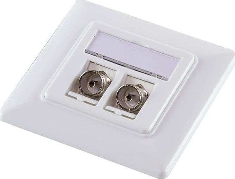 Adattatore Keystone IEC Femmina a F Femmina in Adattatori Scontolo.net - Potenza, commercioVirtuoso.it