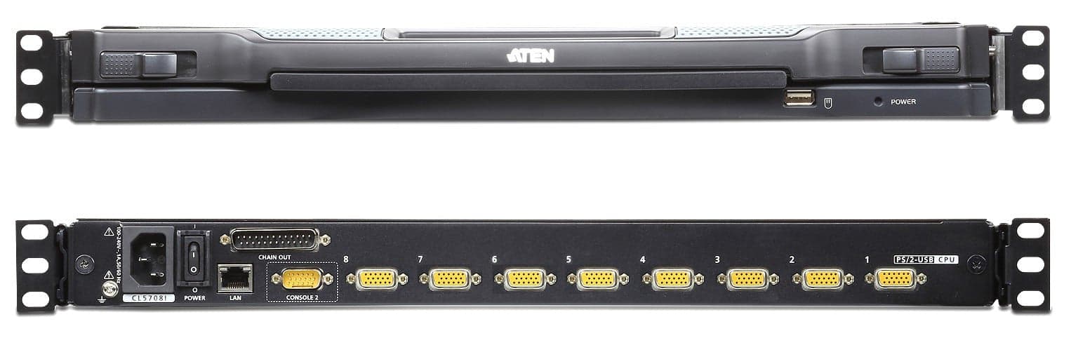 Switch KVM 17'' over IP LCD VGA PS/2-USB 8 Porte con USB, CL5708IM in  Scontolo.net - Potenza, commercioVirtuoso.it