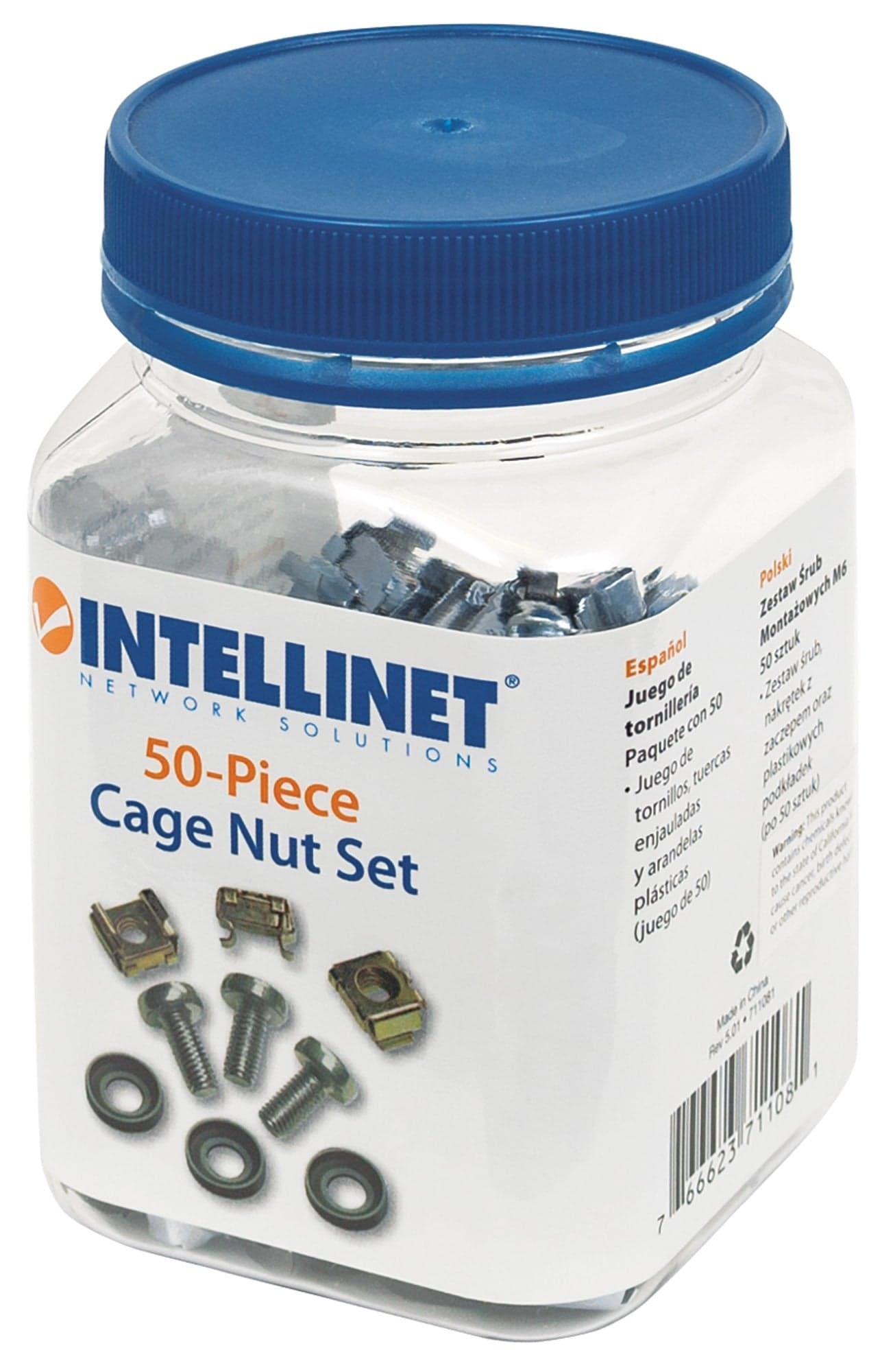 Kit Set 50 Viti 50 Dadi e 50 Rondelle per Montaggio Rack Silver in Dadi ingabbiati Scontolo.net - Potenza, commercioVirtuoso.it