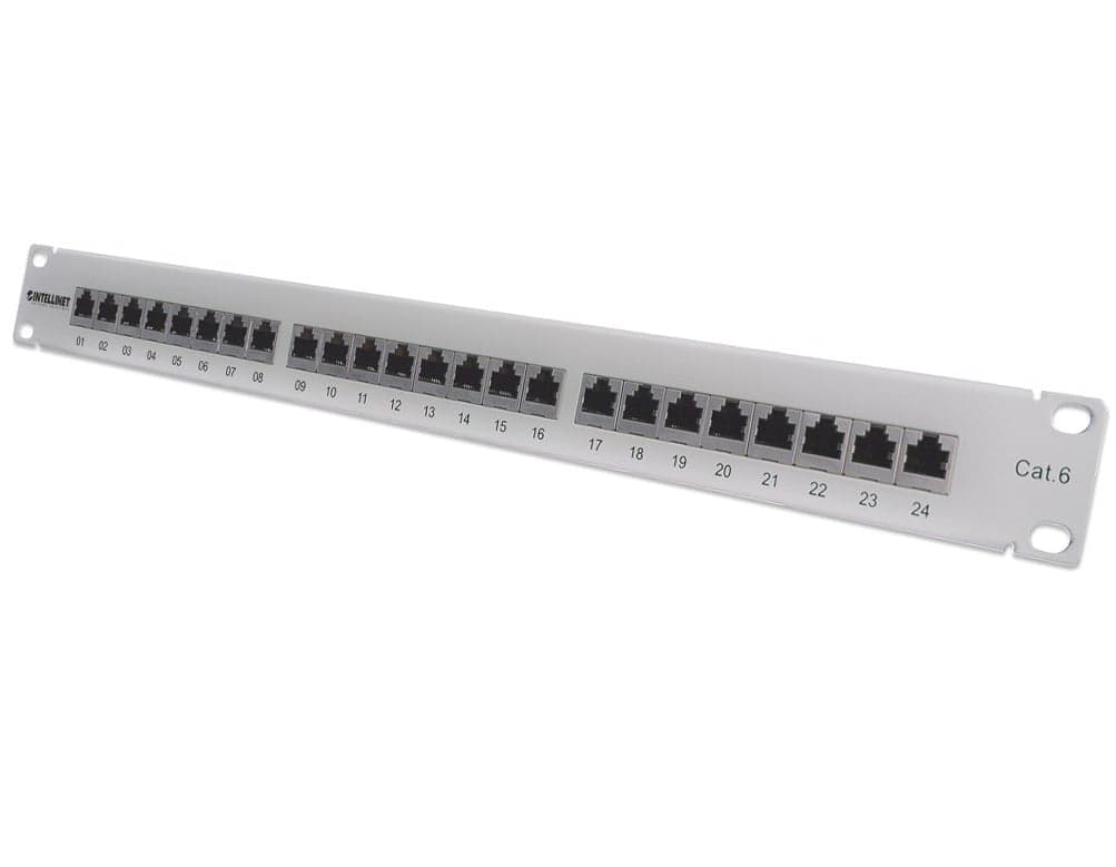 Pannello Patch FTP 24 Posti Cat.6 in Cavi Ethernet Scontolo.net - Potenza, commercioVirtuoso.it