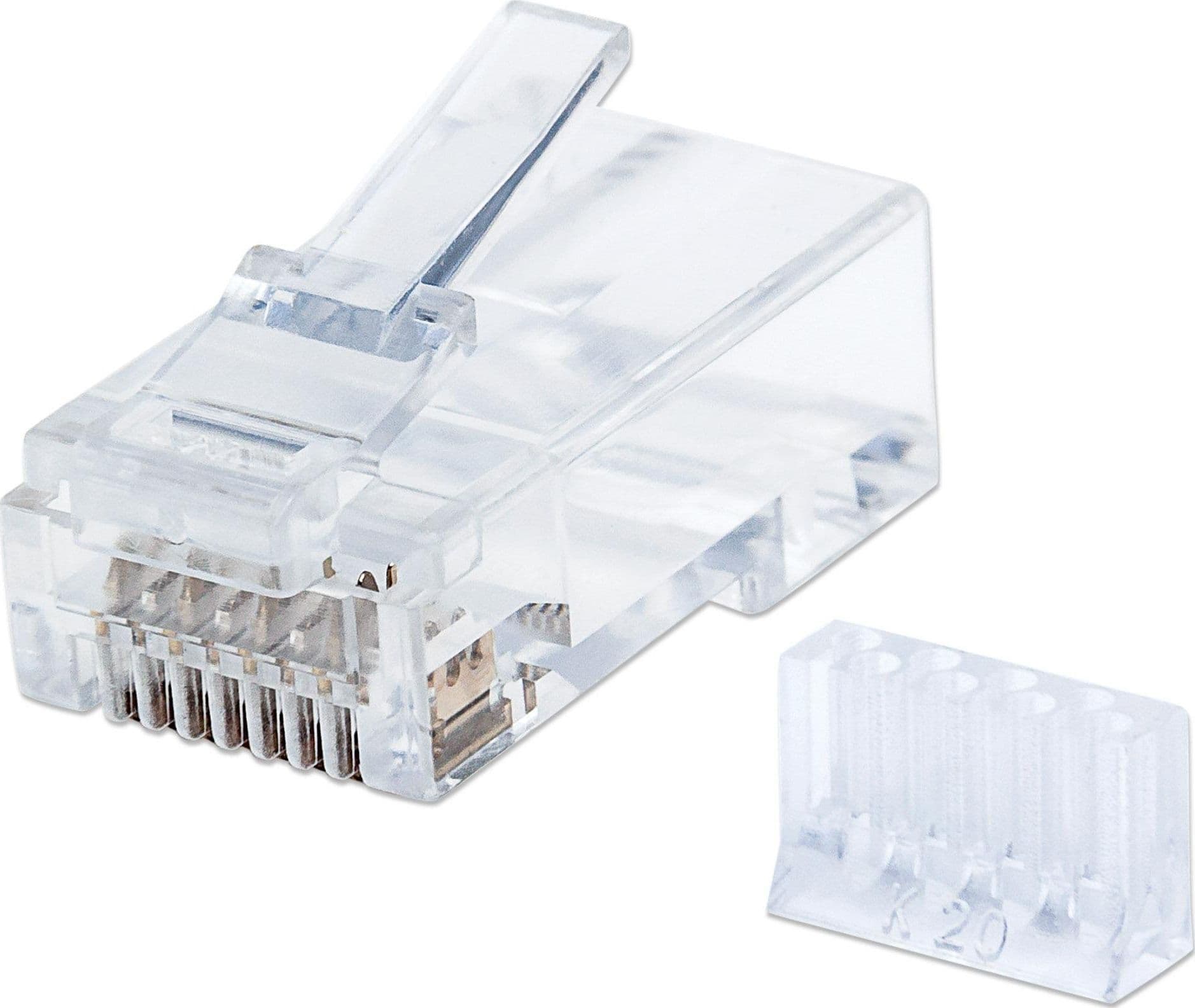Confezione da 90 Plug Modulari Cat.6 RJ45 UTP in Cavi Ethernet Scontolo.net - Potenza, commercioVirtuoso.it