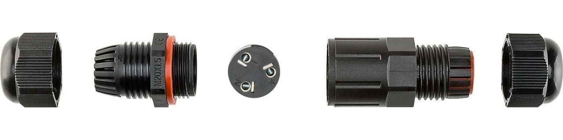 Connettore Elettrico Impermeabile per Cavo IP68 da Esterno Lunghezza 7.5 cm in Scatole di derivazione Scontolo.net - Potenza, commercioVirtuoso.it