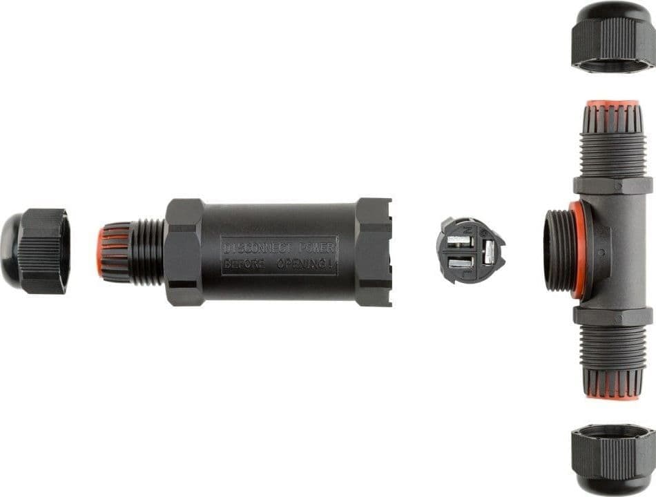 Raccordo di Connessione a T Impermeabile IP68 per Cavo Elettrico in Scatole di derivazione Scontolo.net - Potenza, commercioVirtuoso.it