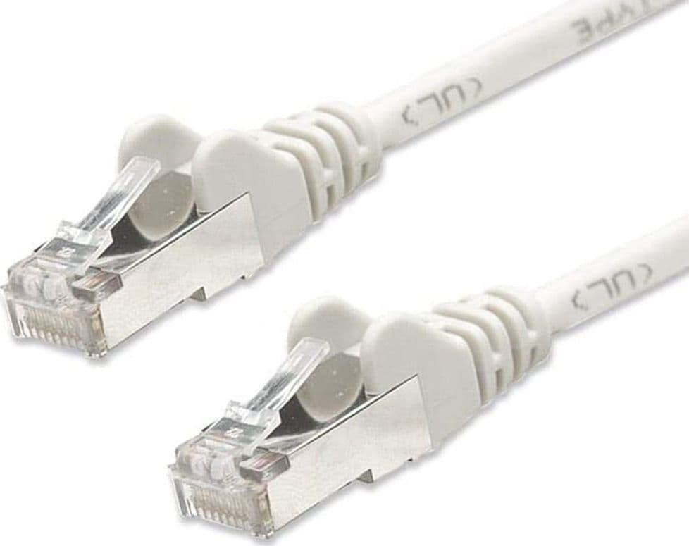 Cavo di rete Patch in Rame Schermato Cat. 5e Bianco F/UTP 5 m in Cavi Ethernet Scontolo.net - Potenza, commercioVirtuoso.it