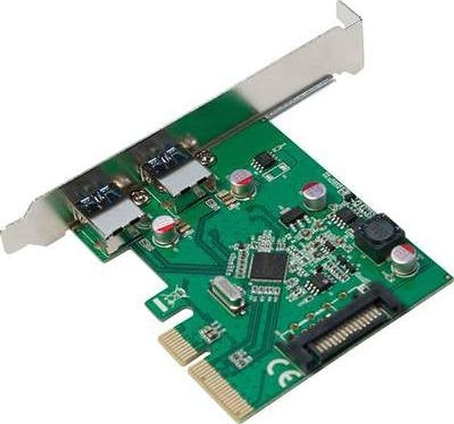 Scheda PCI Express 2 Porte USB3.2