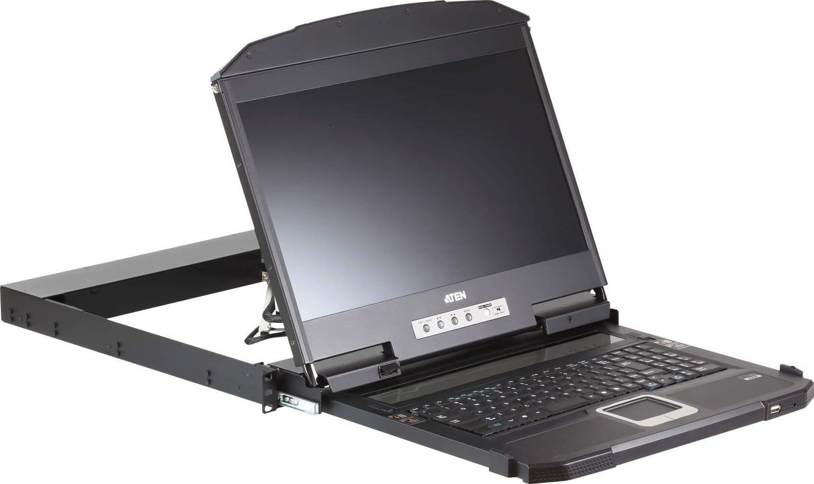 Console KVM USB HDMI DVI VGA con LCD da rack 19'', CL3800