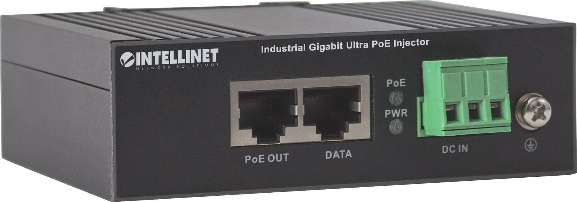 Iniettore Industriale per Guida DIN Gigabit Ultra PoE 60W