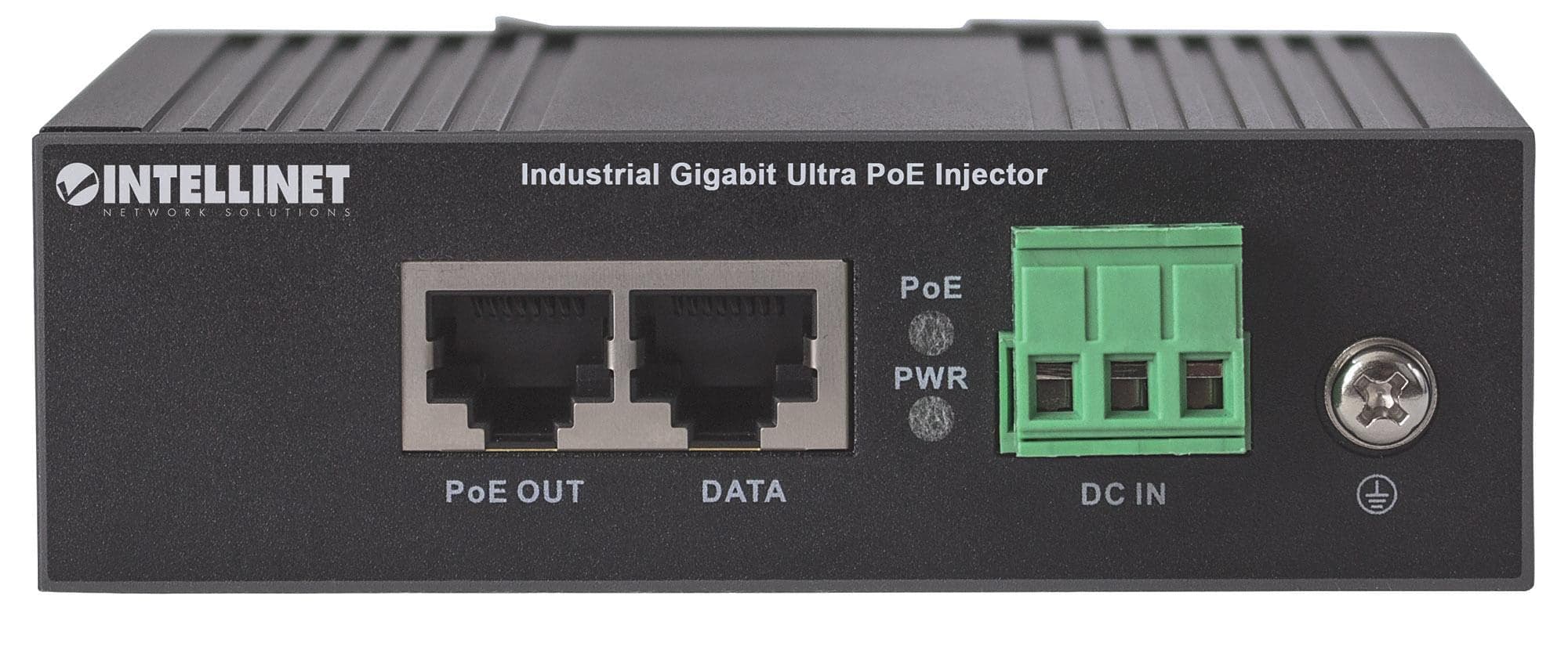 Iniettore Industriale per Guida DIN Gigabit Ultra PoE 60W in Adattatori PowerLAN Scontolo.net - Potenza, commercioVirtuoso.it