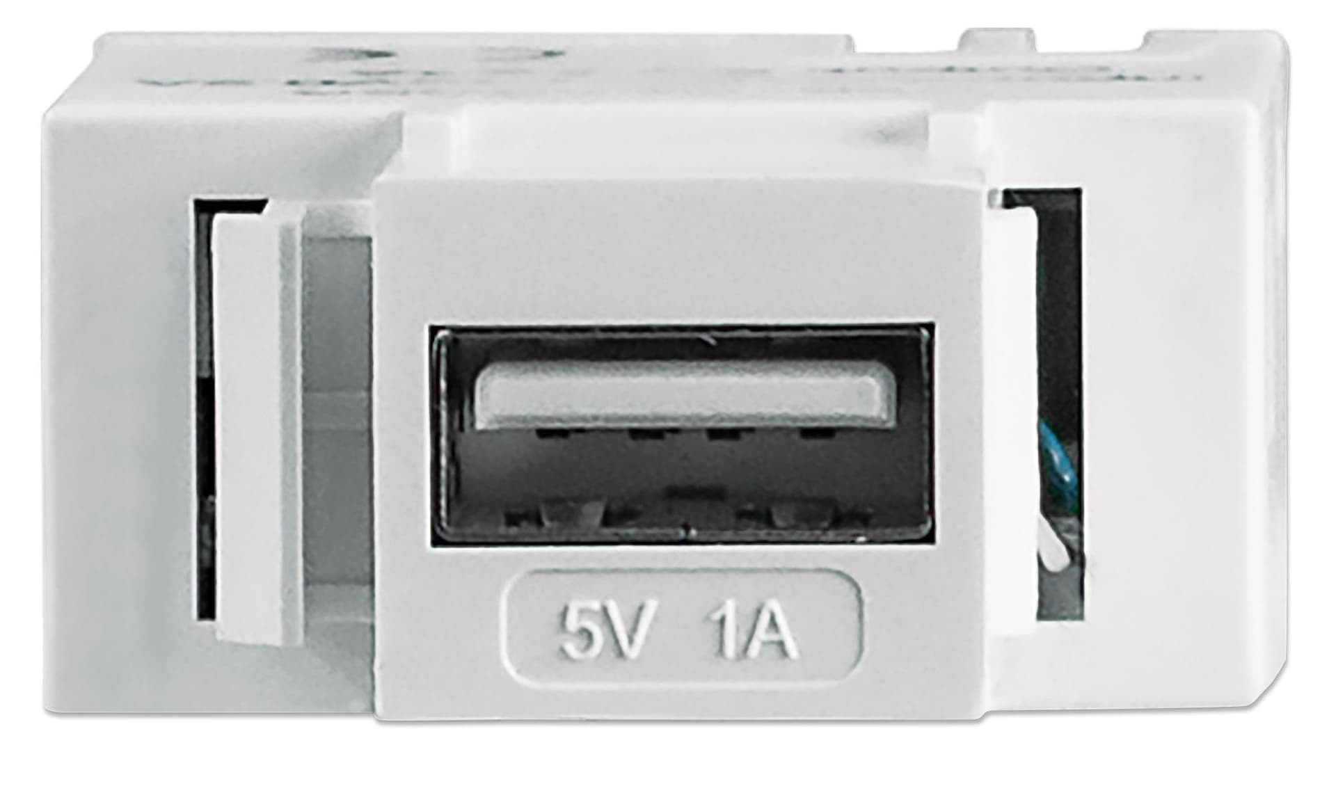 Presa USB con aggancio Keystone per Ricarica in Prese a muro Scontolo.net - Potenza, commercioVirtuoso.it