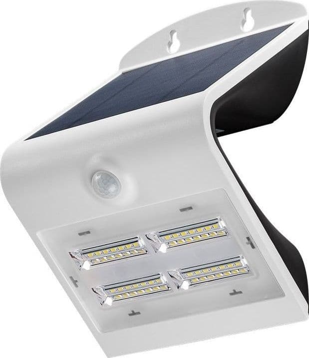 Lampada LED Solare a Muro 3,2W IP65 Sensore di Movimento Bianco in Lampade da parete Scontolo.net - Potenza, commercioVirtuoso.it