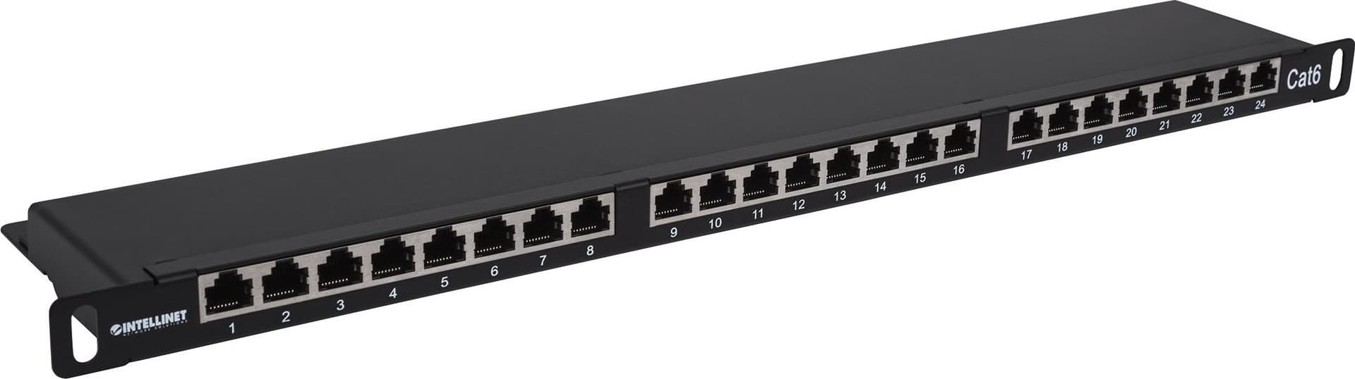 Pannello Patch 24 posti 19'' 0.5U Cat6 FTP Nero in Pannelli patch Ethernet Scontolo.net - Potenza, commercioVirtuoso.it