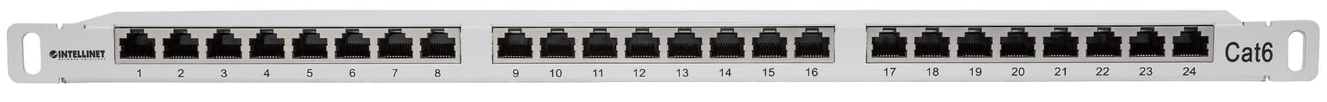 Pannello Patch 24 posti 19'' 0.5U Cat6 FTP Grigio in Cavi Ethernet Scontolo.net - Potenza, commercioVirtuoso.it