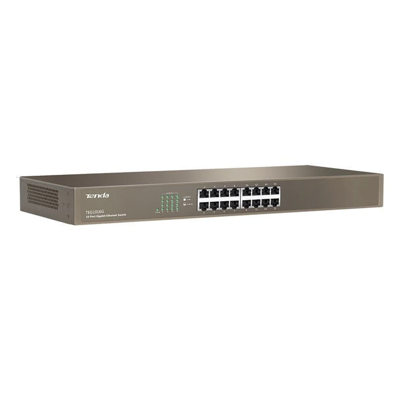 Switch Gigabit Ethernet 1000M a 16 porte, TEG1016GV8 in  Scontolo.net - Potenza, commercioVirtuoso.it