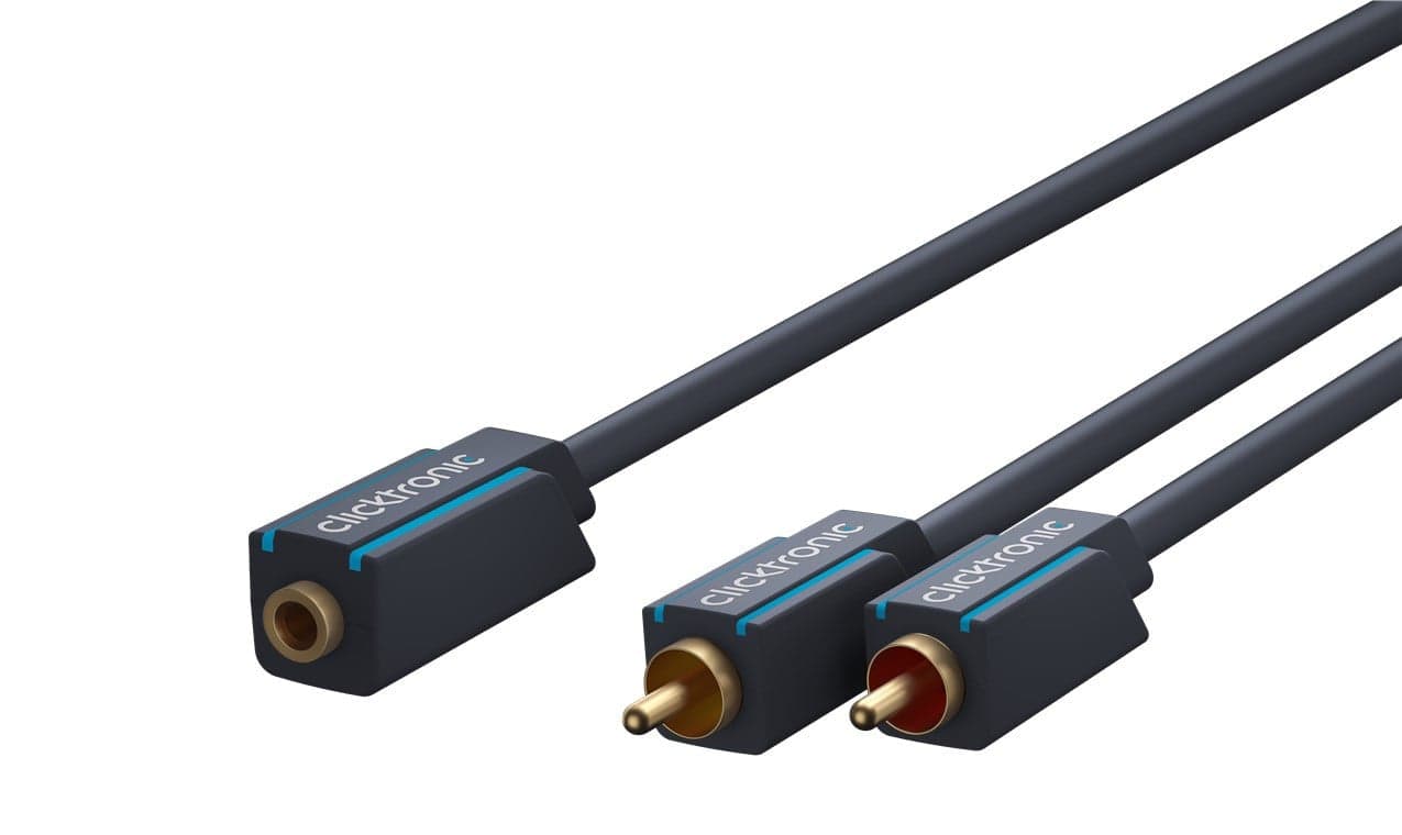 Cavo Audio 2 RCA M a Jack 3,5 mm F 0,10 m Alta Qualit&agrave in Connettori RCA Scontolo.net - Potenza, commercioVirtuoso.it