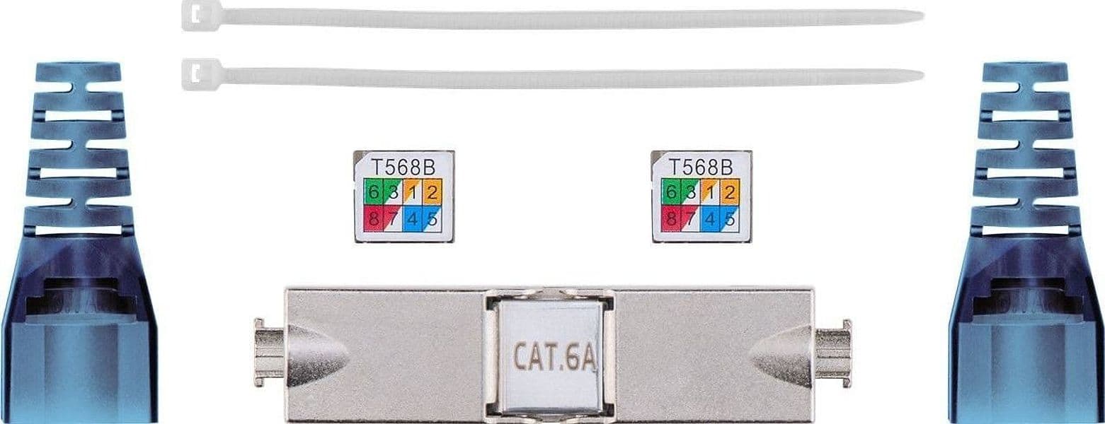 Accoppiatore Inline Toolless Schermato Cat.6A in Cavi Ethernet Scontolo.net - Potenza, commercioVirtuoso.it