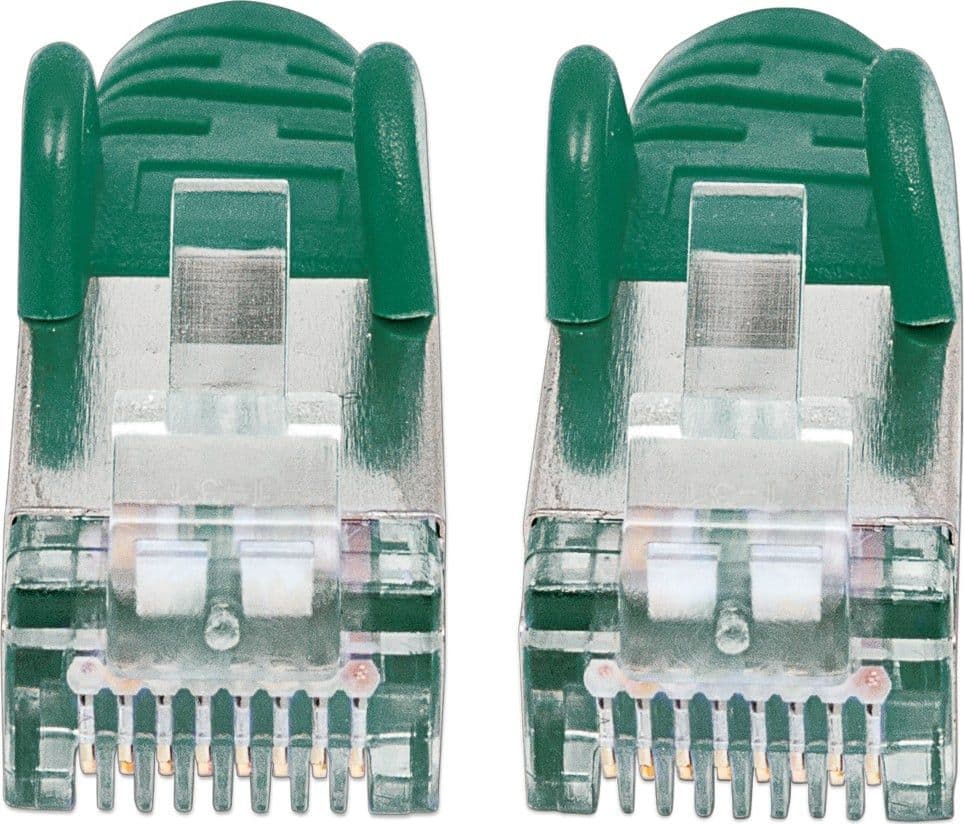 Cavo di rete Patch in rame Cat. 6A Verde SFTP LSZH 0,25m in Cavi Ethernet Scontolo.net - Potenza, commercioVirtuoso.it