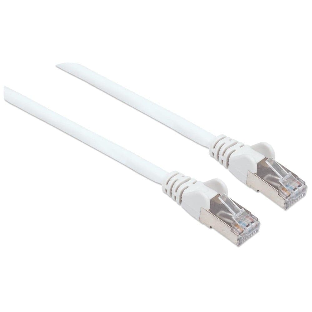 Cavo di rete Patch in rame Cat. 6A Bianco SFTP LSZH 10m