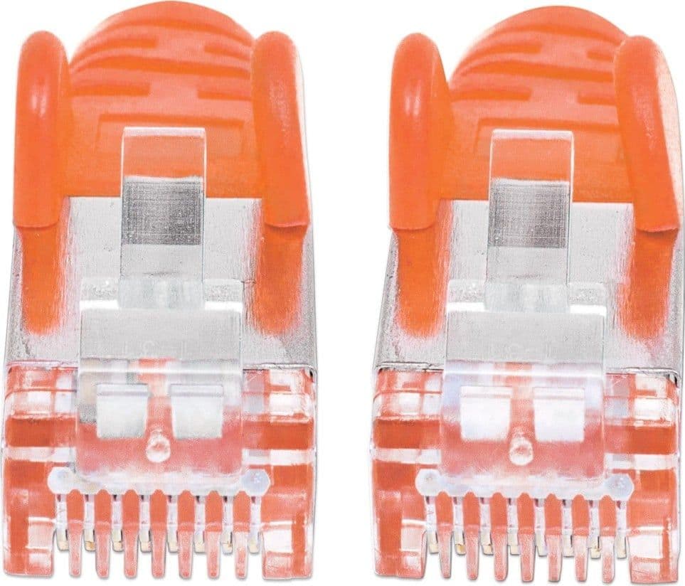 Cavo di rete Patch in rame Cat. 6A Arancione SFTP LSZH 0,5m in Cavi Ethernet Scontolo.net - Potenza, commercioVirtuoso.it