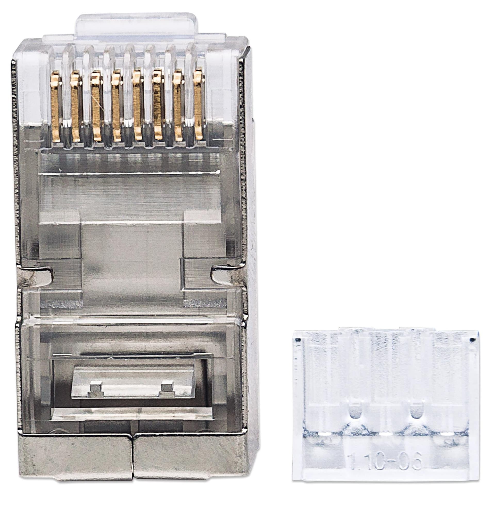 Confezione da 90 Plug Modulari Cat.6A RJ45 STP in Cavi Scontolo.net - Potenza, commercioVirtuoso.it