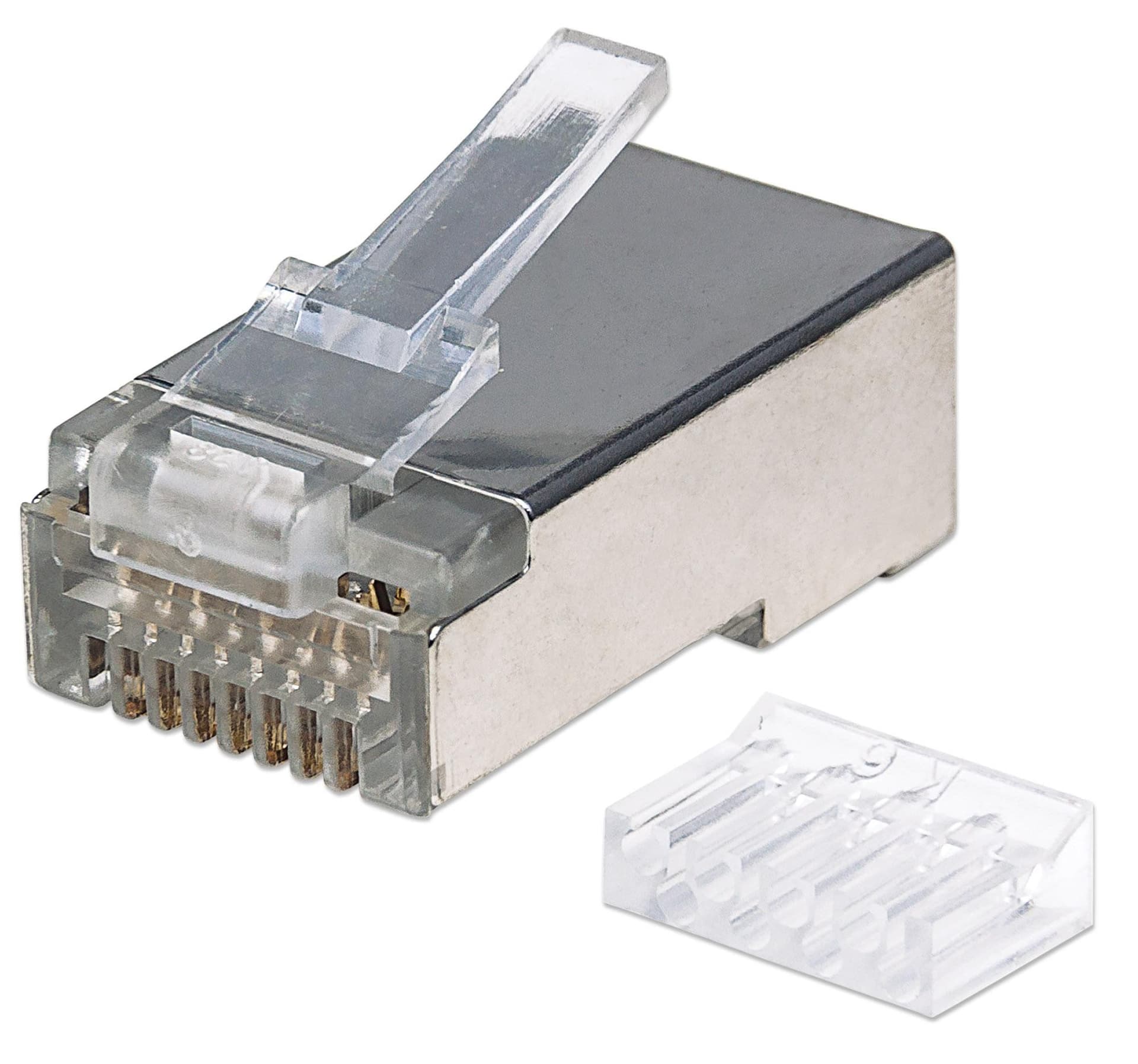 Confezione da 90 Plug Modulari Cat6 RJ45 STP in Cavi Ethernet Scontolo.net - Potenza, commercioVirtuoso.it