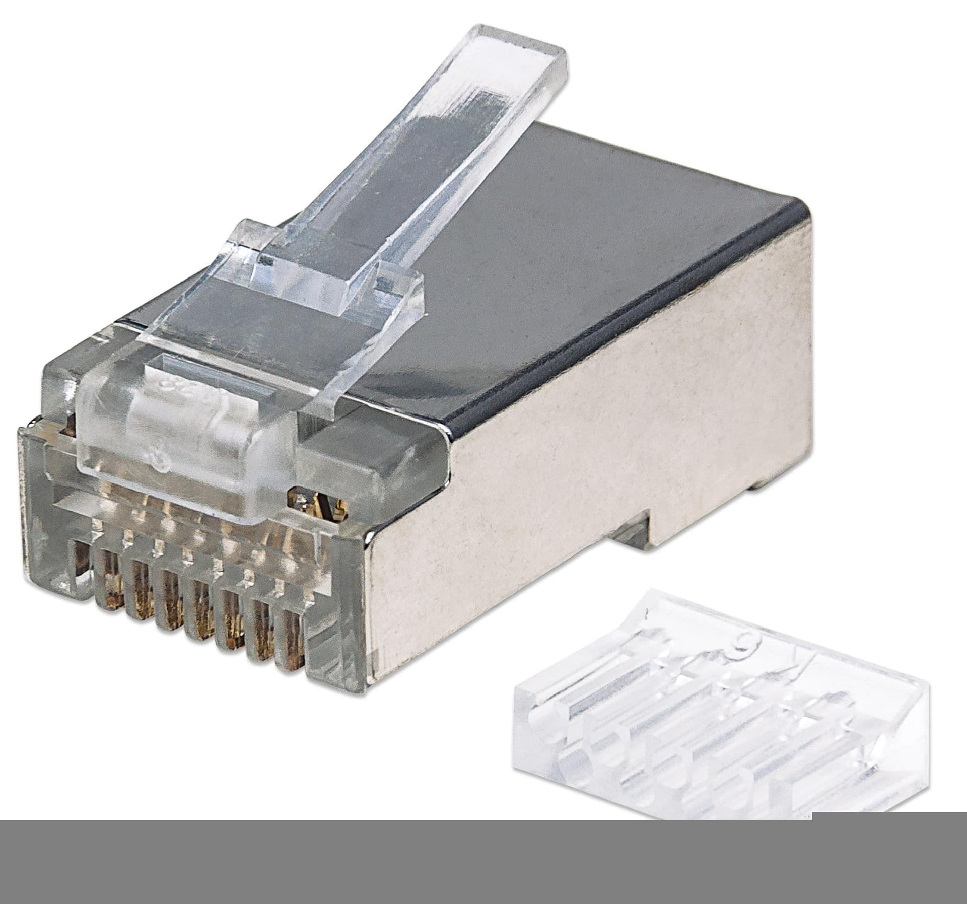 Confezione da 90 Plug Modulari Cat.6 RJ45 STP in Cavi Ethernet Scontolo.net - Potenza, commercioVirtuoso.it