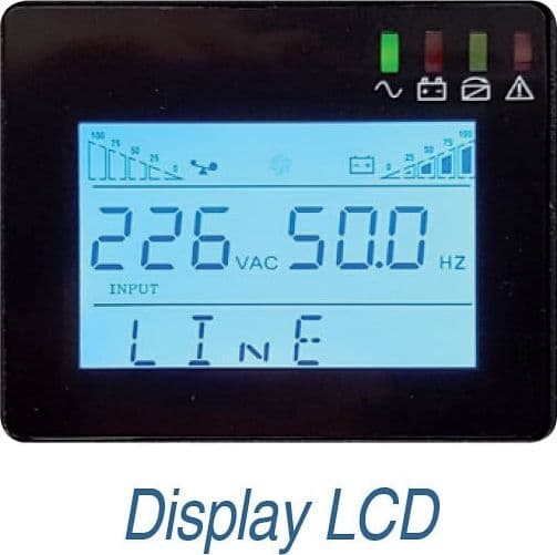 Gruppo di Continuit&agrave UPS 3000VA 2400W Line Interactive Onda Sinusoidale