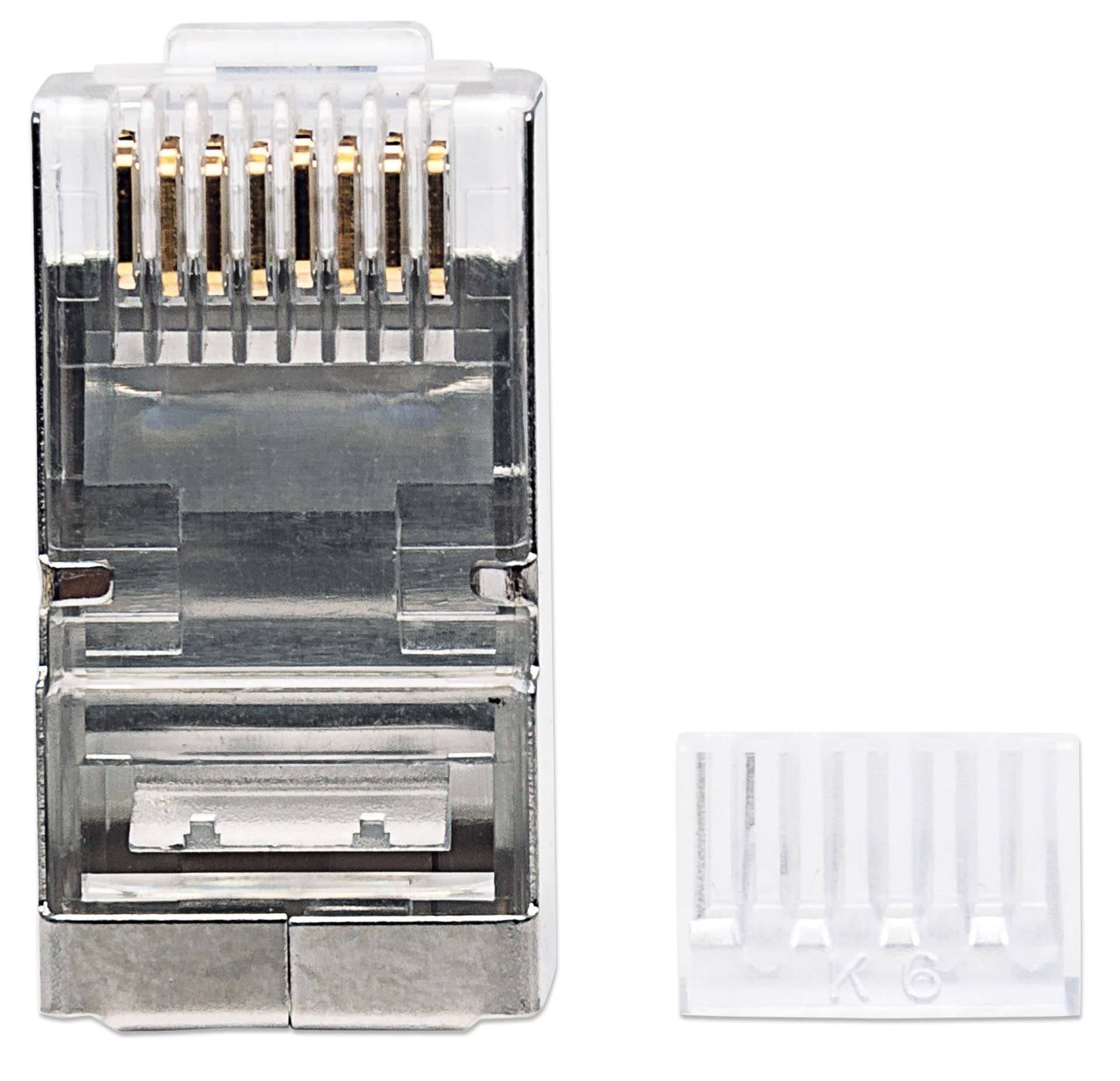 Confezione da 90 Plug Modulari Cat.6 RJ45 STP in Cavi Ethernet Scontolo.net - Potenza, commercioVirtuoso.it