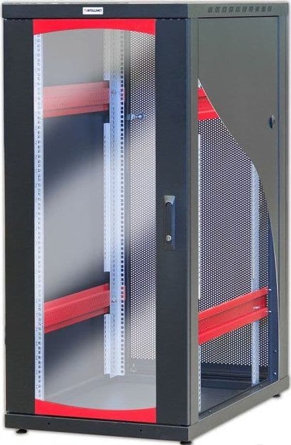 Armadio Server Rack 19'' 600x1000 20 Unita' Nero serie IdealNET in  Scontolo.net - Potenza, commercioVirtuoso.it