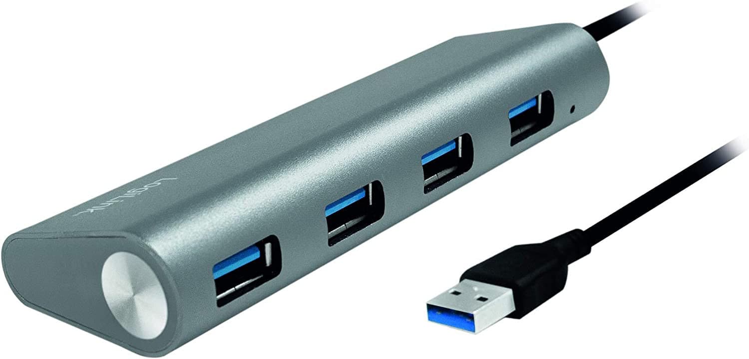Hub USB 3.0 SuperSpeed 4 porte Alluminio Silver in  Scontolo.net - Potenza, commercioVirtuoso.it