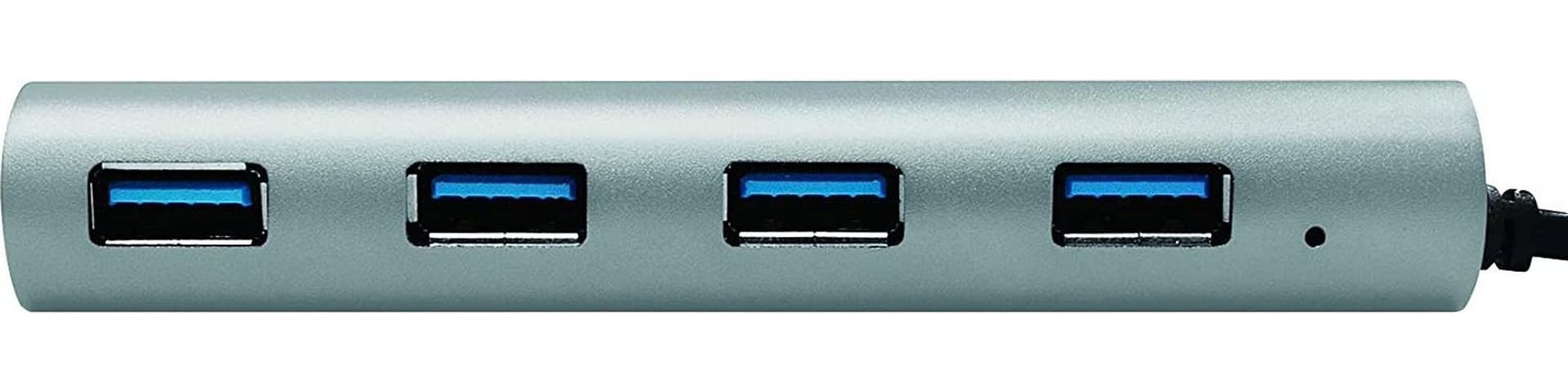 Hub USB-C&trade SuperSpeed 4 Porte Alluminio Silver in  Scontolo.net - Potenza, commercioVirtuoso.it