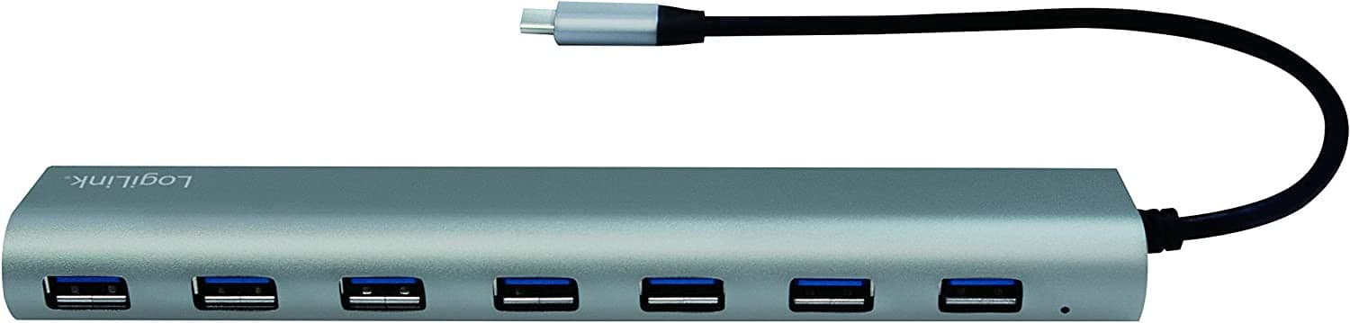 Hub USB-C&trade SuperSpeed 7 Porte Alluminio Silver in  Scontolo.net - Potenza, commercioVirtuoso.it