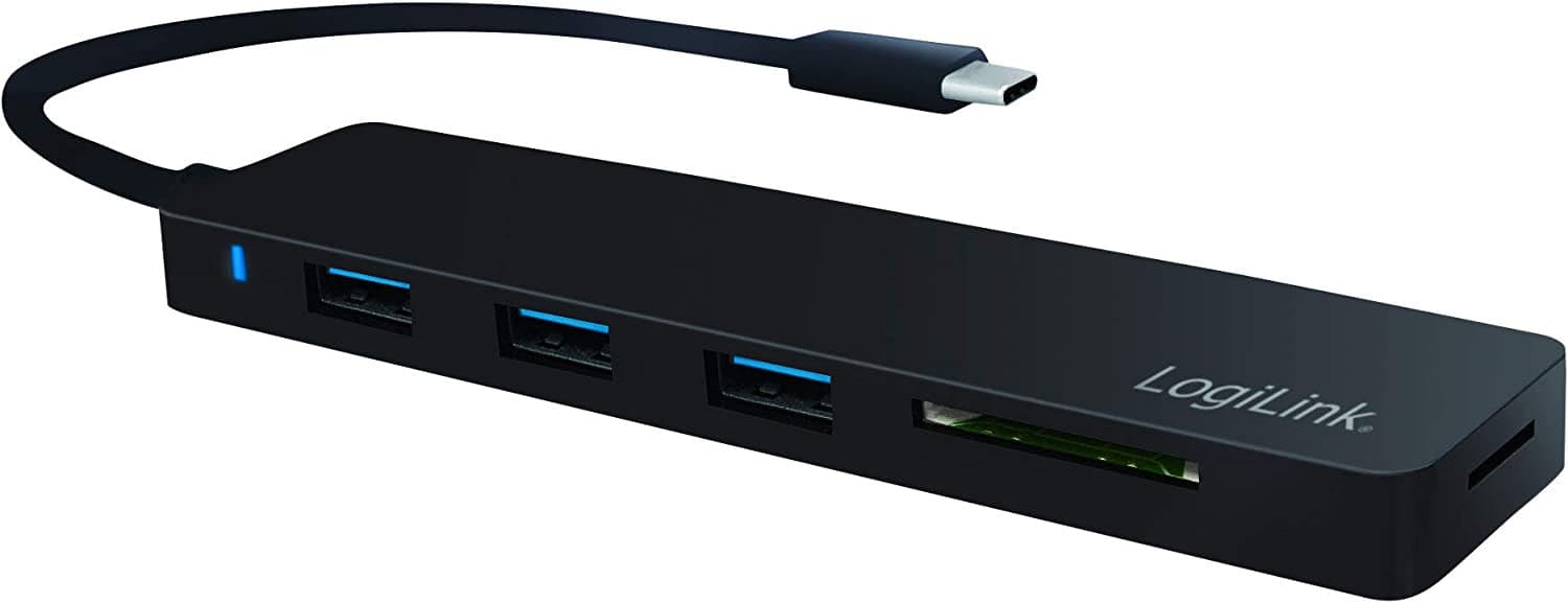 Hub USB-C SuperSpeed 3 Porte USB3.0 A Femmina con Card Reader Nero in  Scontolo.net - Potenza, commercioVirtuoso.it