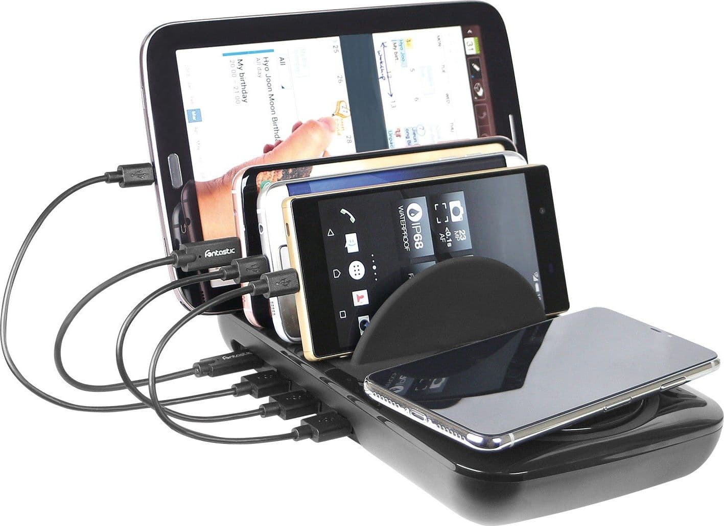 Docking Station USB 5 posti con Caricabatterie Wireless Removibile in  Scontolo.net - Potenza, commercioVirtuoso.it