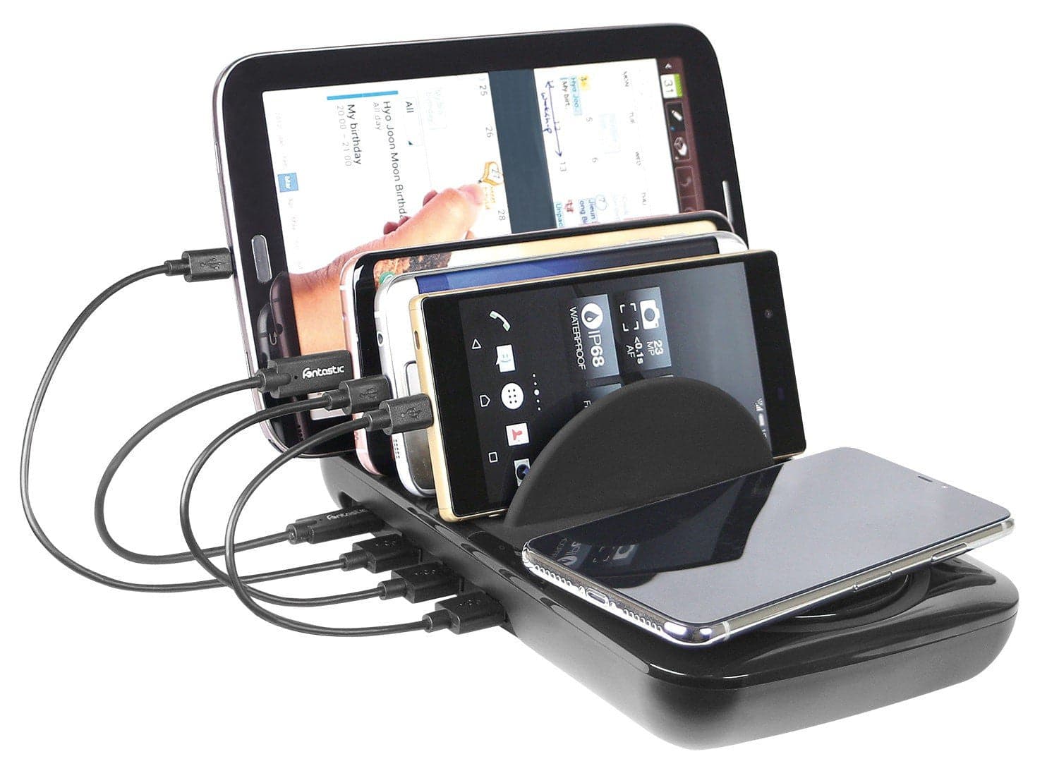 Docking Station USB 5 posti con Caricabatterie Wireless Removibile in  Scontolo.net - Potenza, commercioVirtuoso.it