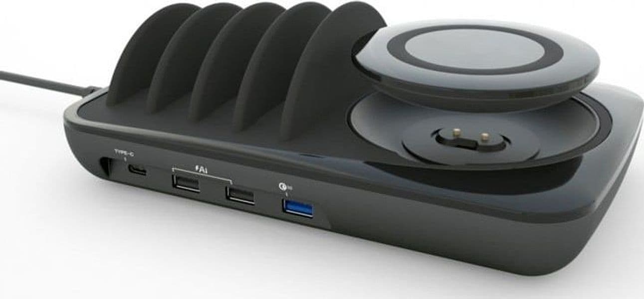 Docking Station USB 5 posti con Caricabatterie Wireless Removibile in  Scontolo.net - Potenza, commercioVirtuoso.it