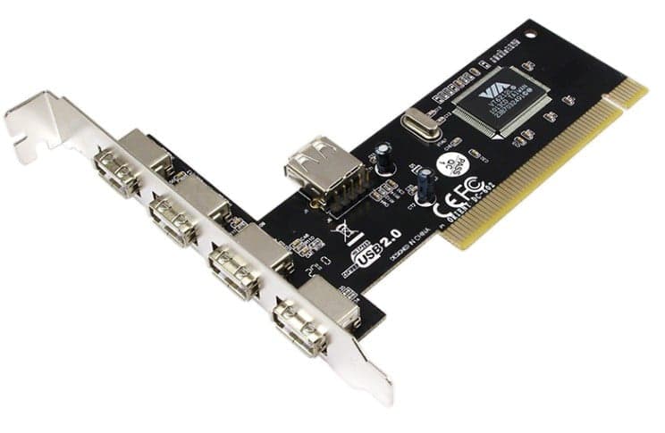 Scheda PCI 4+1 porte USB 2.0 in  Scontolo.net - Potenza, commercioVirtuoso.it