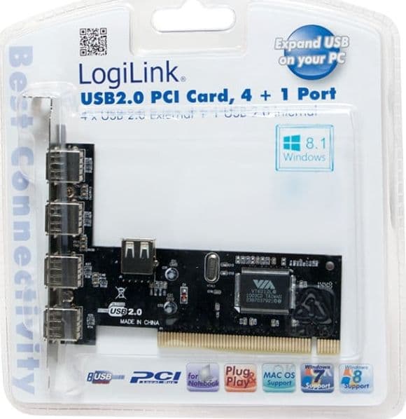 Scheda PCI 4+1 porte USB 2.0 in  Scontolo.net - Potenza, commercioVirtuoso.it