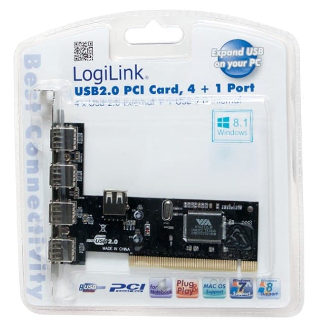 Scheda PCI 4+1 porte USB 2.0 in  Scontolo.net - Potenza, commercioVirtuoso.it