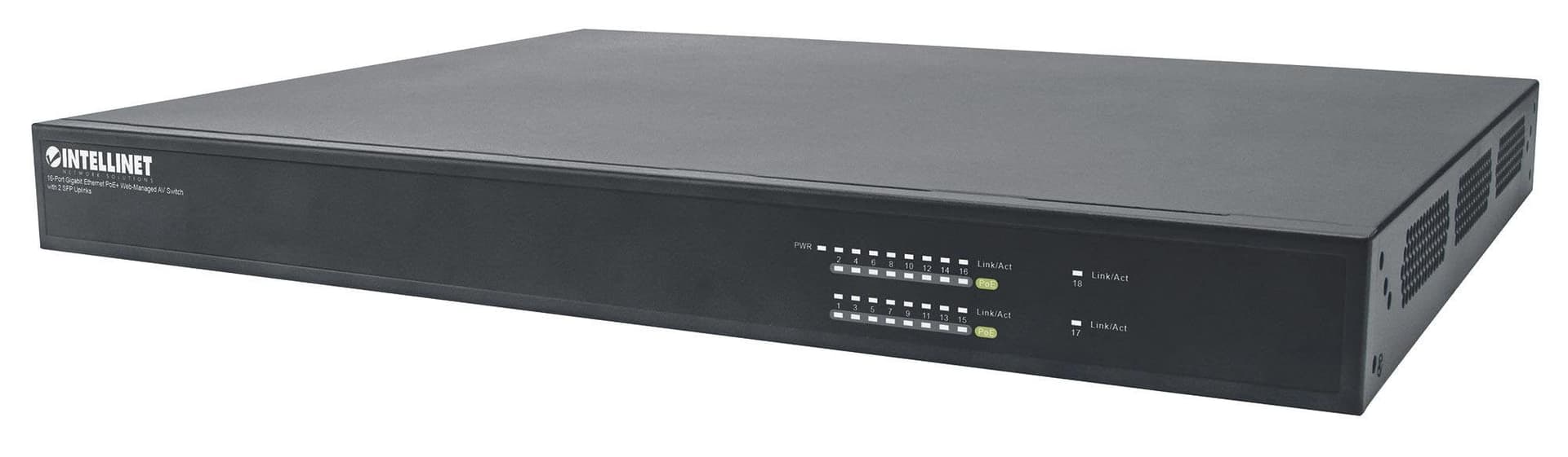 Switch AV Gigabit Ethernet PoE+ a 16 porte 2 SFP in  Scontolo.net - Potenza, commercioVirtuoso.it