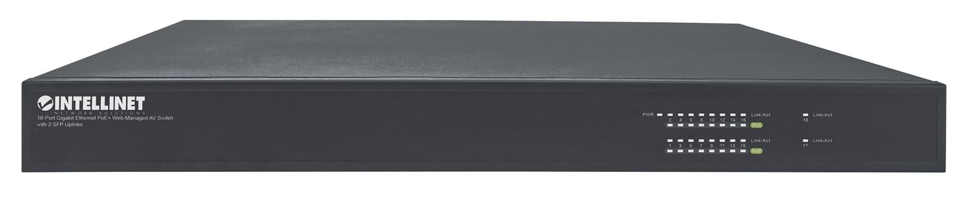 Switch AV Gigabit Ethernet PoE+ a 16 porte 2 SFP in  Scontolo.net - Potenza, commercioVirtuoso.it