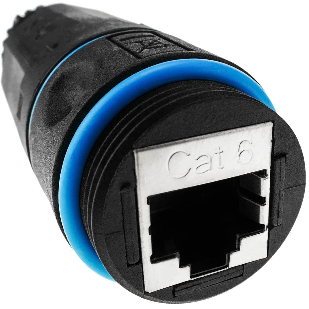 Connettore Cat.6 RJ45 F/F Impermeabile IP68 in Pannelli patch Ethernet Scontolo.net - Potenza, commercioVirtuoso.it