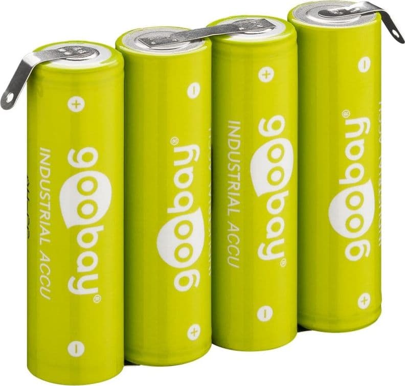 Batterie ricaricabili NiMH 4xAA HR6 2100 mAh 4.8V a saldare in Pile ricaricabili Scontolo.net - Potenza, commercioVirtuoso.it