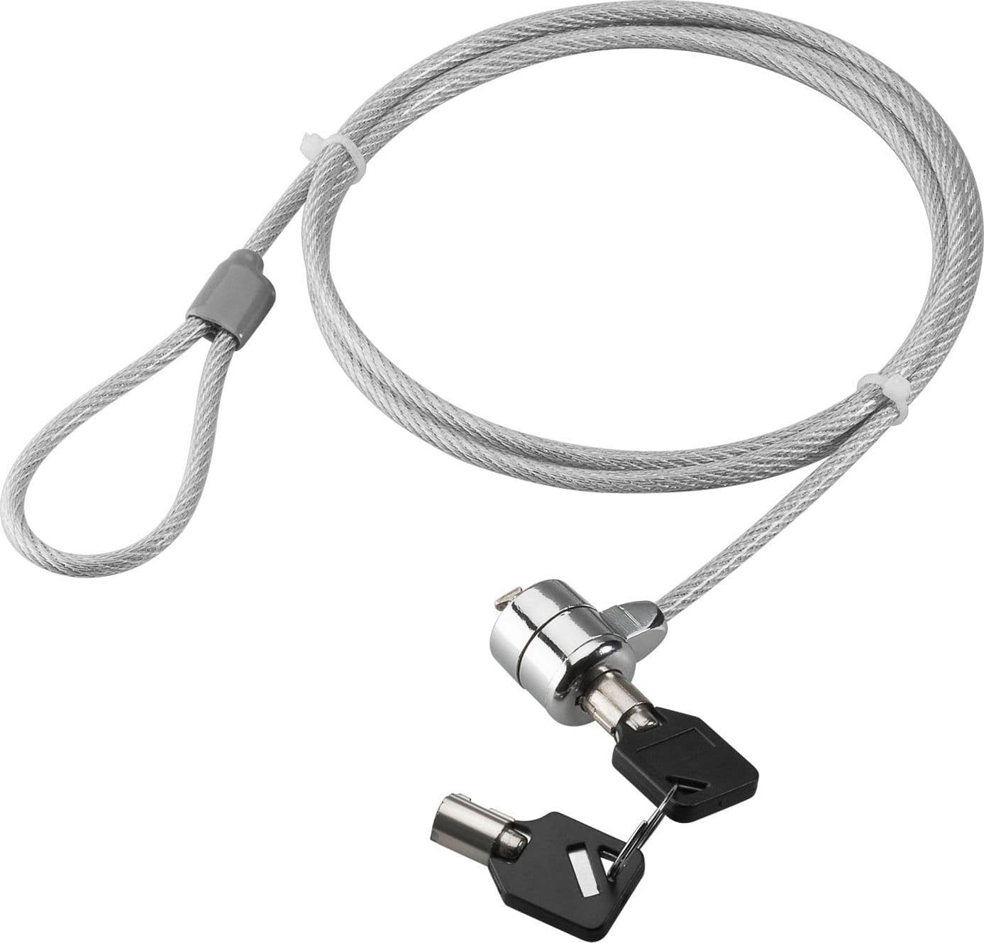 Cavo di Sicurezza in Acciaio con Lucchetto per Notebook e due Chiavi in Lucchetti cavo Scontolo.net - Potenza, commercioVirtuoso.it