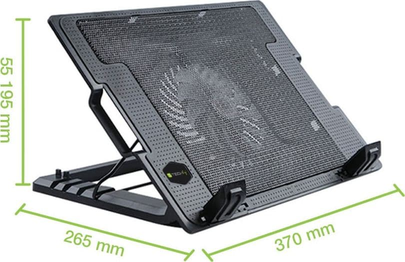 Supporto per notebook fino a 17.3'' con sistema di raffreddamento in  Scontolo.net - Potenza, commercioVirtuoso.it